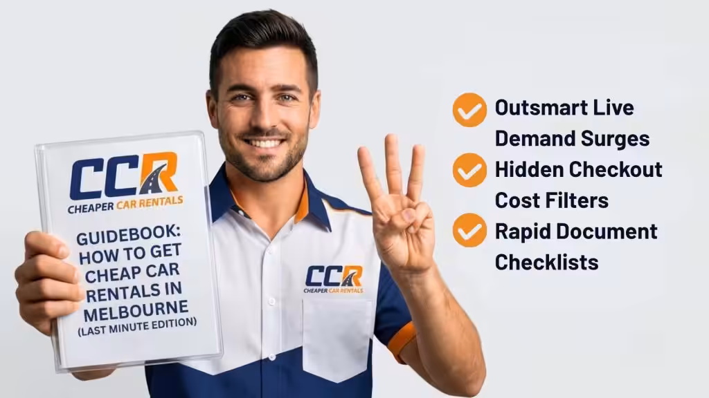 A guide highlighting easy ways to manage your car rental budget when booking at the last minute. Get the best value for your trip in Melbourne.