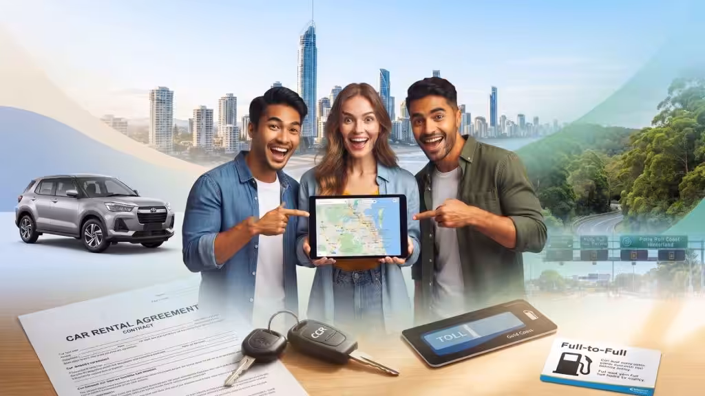 A helpful overview for visitors wanting to stretch their travel budget with cheap car rentals. Discover insider advice for a seamless, cost-effective Gold Coast trip.
